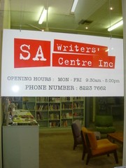 SA Writers Centre Inc Door